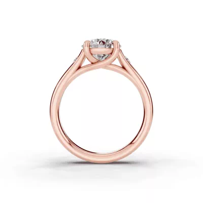 Tradition Trellis Diamond Accent Engagement Ring (3.5mm)