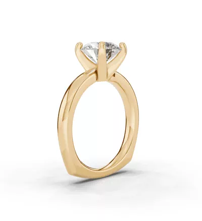 Tradition Euroshank Solitaire Engagement Ring