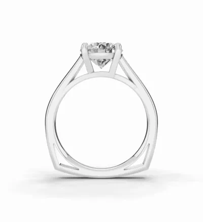 Forma Euroshank Solitaire Engagement Ring