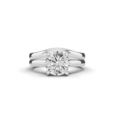 Forma Euroshank Solitaire Engagement Ring