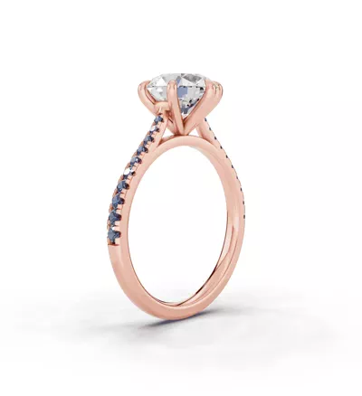 Tradition Cathedral Sapphire Engagement Ring (0.20 ct. tw.)