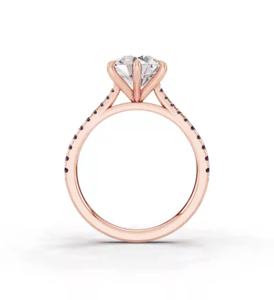 Tradition Cathedral Sapphire Engagement Ring (0.20 ct. tw.)