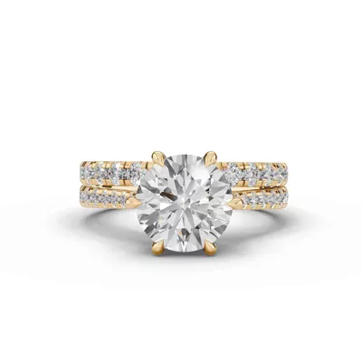 Tradition Cathedral Pavé Engagement Ring (0.30 ct. tw.)