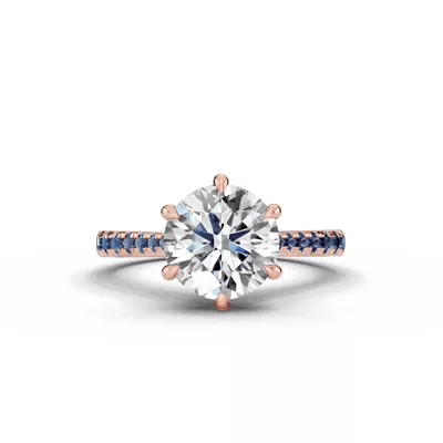 Tradition Cathedral Sapphire Engagement Ring (0.30 ct. tw.)