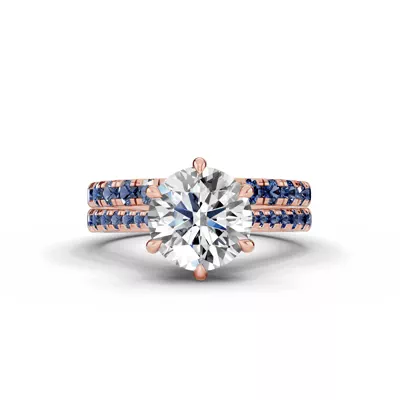 Tradition Cathedral Sapphire Engagement Ring (0.30 ct. tw.)