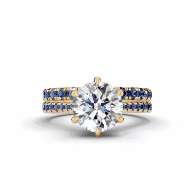 Tradition Cathedral Sapphire Engagement Ring (0.30 ct. tw.)