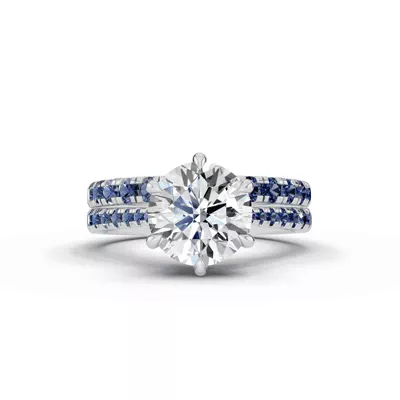 Tradition Cathedral Sapphire Engagement Ring (0.30 ct. tw.)