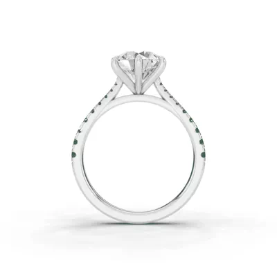 Tradition Cathedral Tsavorite Engagement Ring (0.30 ct. tw.)
