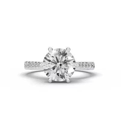 Tradition Cathedral Pavé Engagement Ring (0.35 ct. tw.)