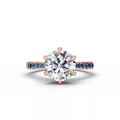 Tradition Cathedral Sapphire Engagement Ring (0.35 ct. tw.)