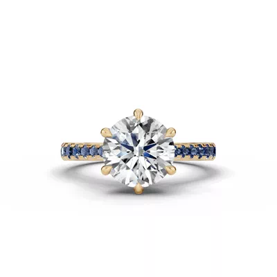 Tradition Cathedral Sapphire Engagement Ring (0.35 ct. tw.)
