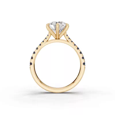 Tradition Cathedral Sapphire Engagement Ring (0.35 ct. tw.)