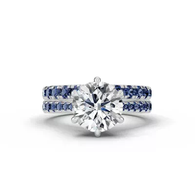 Tradition Cathedral Sapphire Engagement Ring (0.35 ct. tw.)