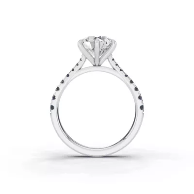 Tradition Cathedral Sapphire Engagement Ring (0.35 ct. tw.)