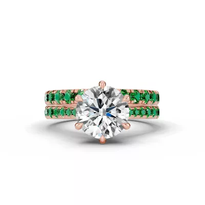 Tradition Cathedral Tsavorite Engagement Ring (0.35 ct. tw.)
