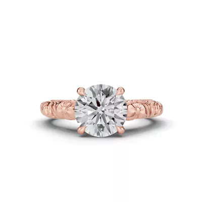Verdess Nature-Inspired Solitaire Engagement Ring