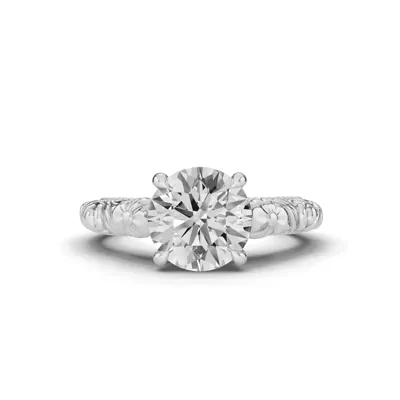Verdess Nature-Inspired Solitaire Engagement Ring