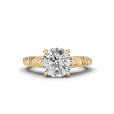 Verdess Nature-Inspired Solitaire Engagement Ring