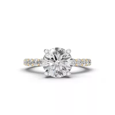 Sculpted Heart Diamond Engagement Ring (.50 ct. tw.)