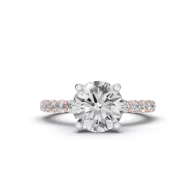 Sculpted Heart Diamond Engagement Ring (.50 ct. tw.)