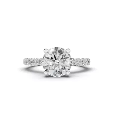 Sculpted Heart Diamond Engagement Ring (.50 ct. tw.)