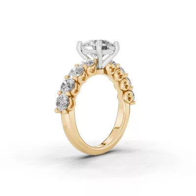Sculpted Heart Diamond Engagement Ring (1.75 ct. tw.)