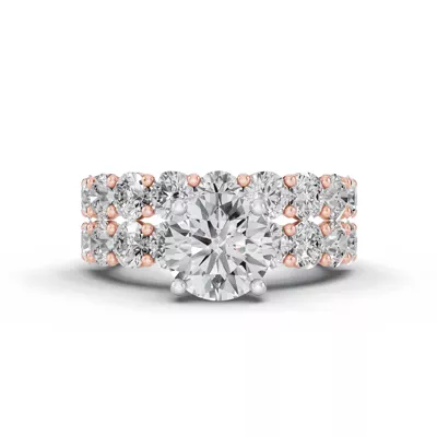 Sculpted Heart Diamond Engagement Ring (1.75 ct. tw.)