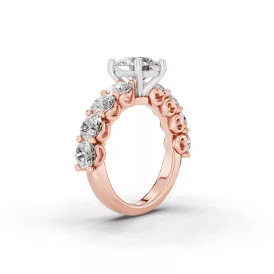 Sculpted Heart Diamond Engagement Ring (2.40 ct. tw.)