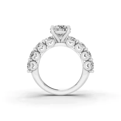 Sculpted Heart Diamond Engagement Ring (2.40 ct. tw.)