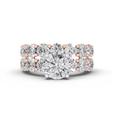 Sculpted Heart Diamond Engagement Ring (2.40 ct. tw.)