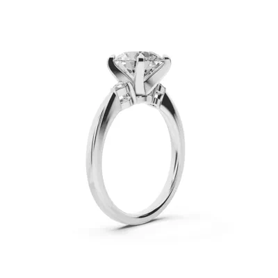 Madison Three-Stone Pear Engagement Ring (.10 ct. tw.)