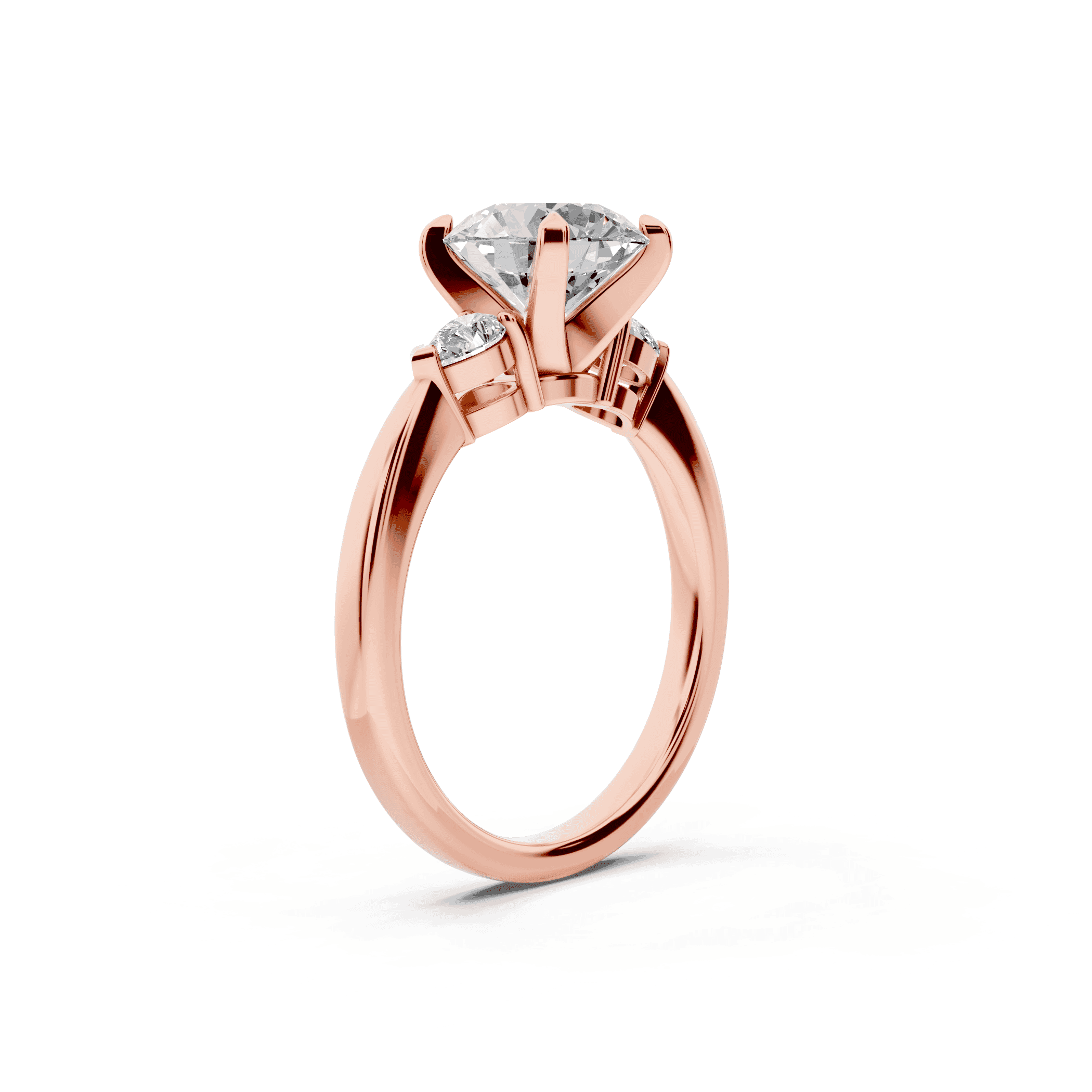 Madison Three-Stone Pear Engagement Ring (.25 ct. tw.)