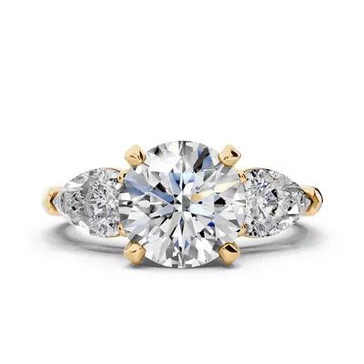 Madison Three-Stone Pear Engagement Ring (1.00 ct. tw.)