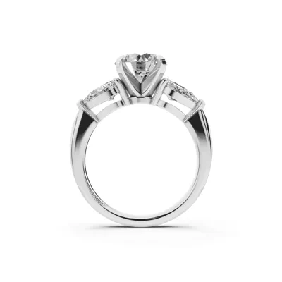 Madison Three-Stone Pear Engagement Ring (1.00 ct. tw.)