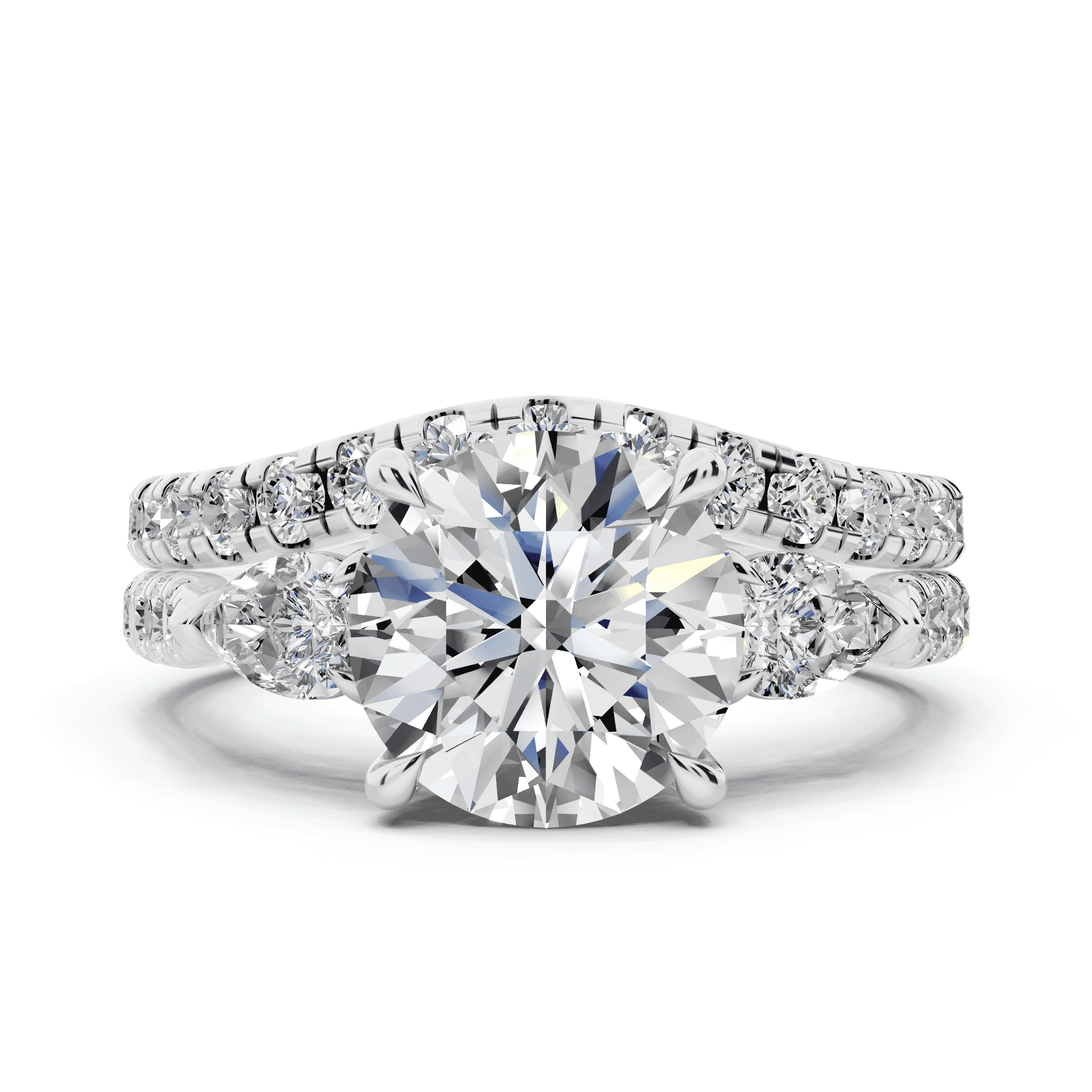 Capri Pear Three-Stone Engagement Ring (0.65 ct. tw.)