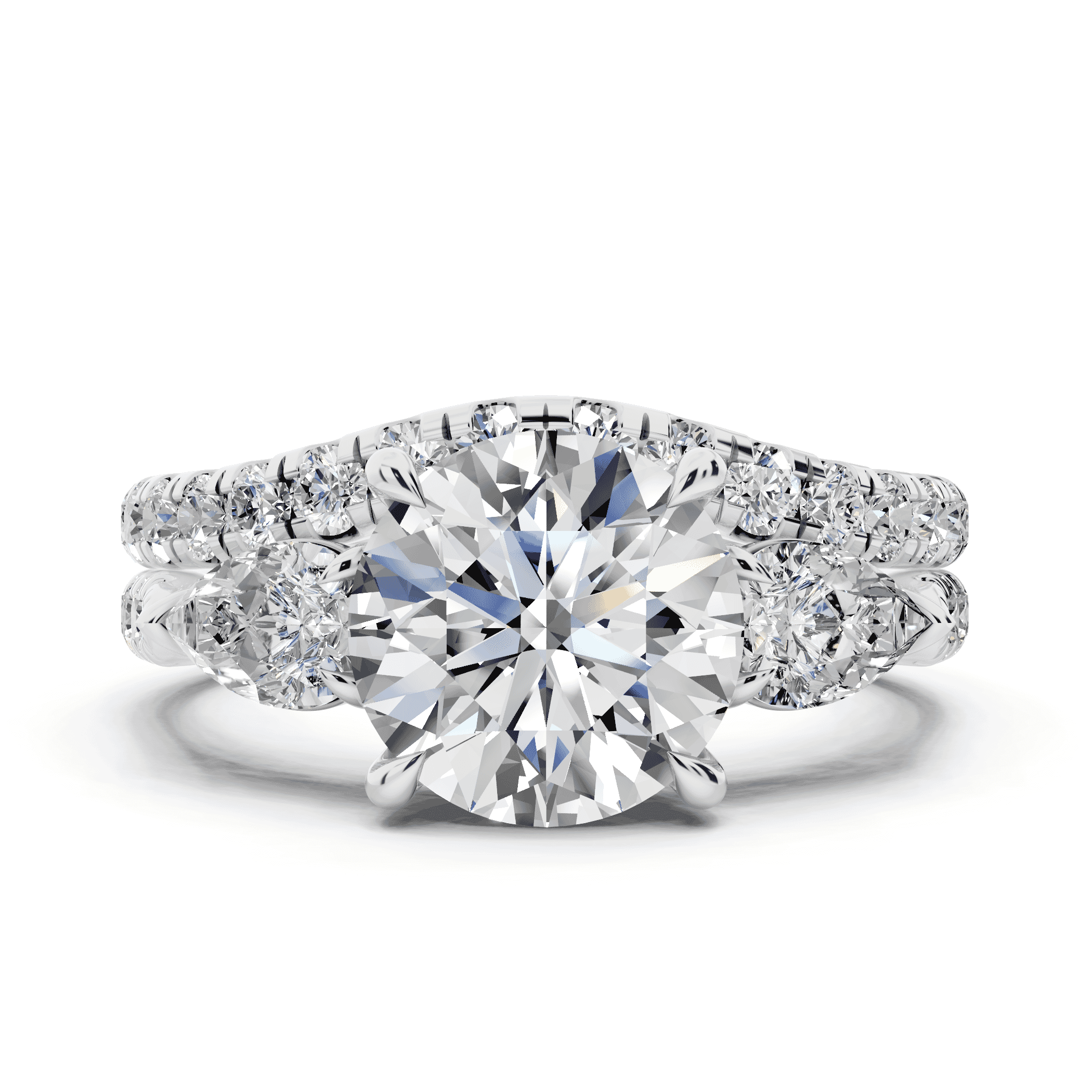 Capri Pear Three-Stone Engagement Ring (0.85 ct. tw.)