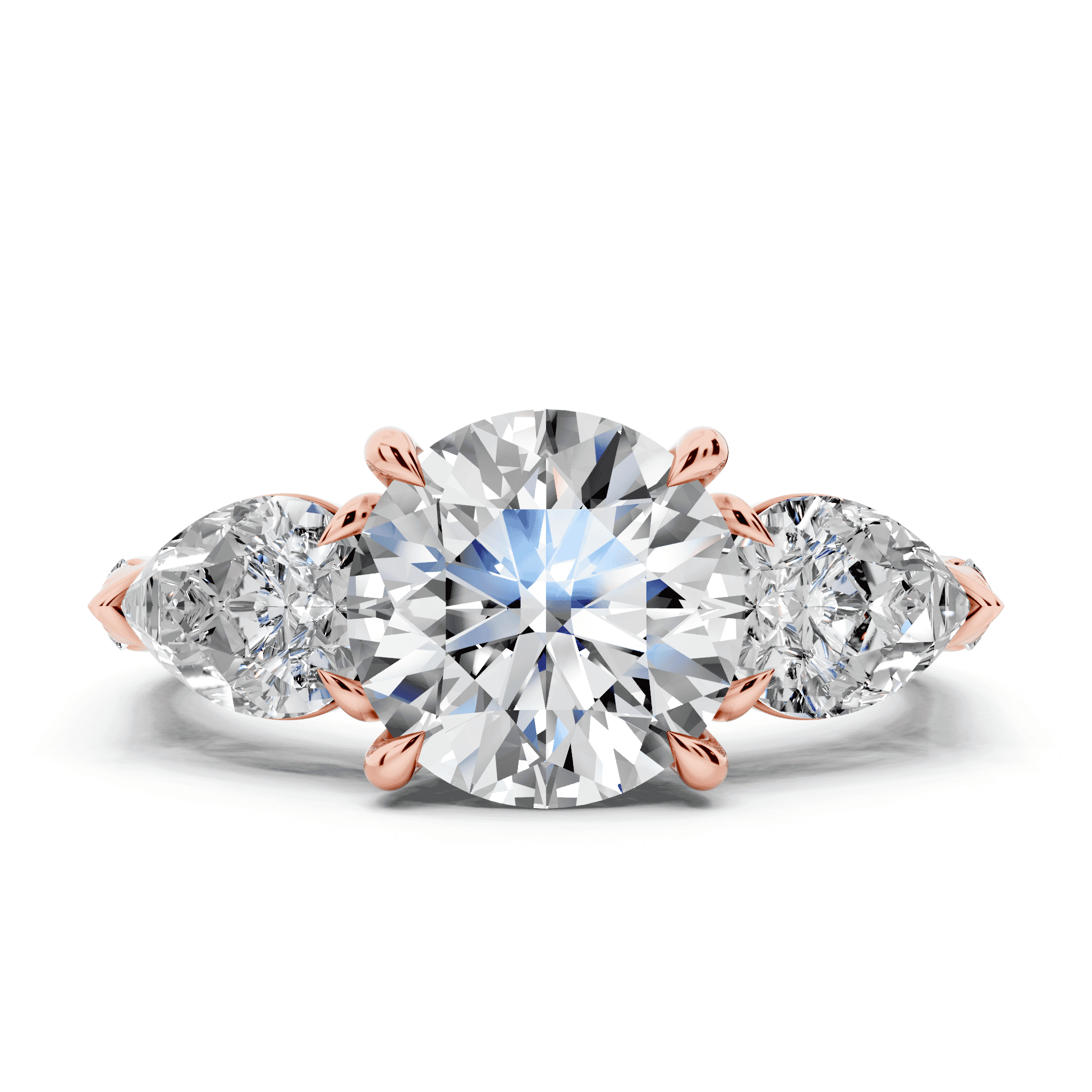 Capri Pear Three-Stone Engagement Ring (1.35 ct. tw.)