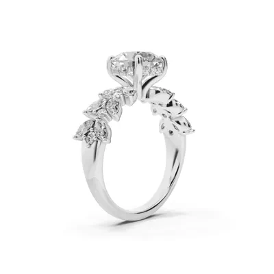 Wings of Love Diamond Engagement Ring