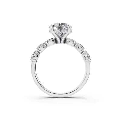 Wings of Love Diamond Engagement Ring