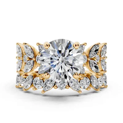 Wings of Love Diamond Engagement Ring