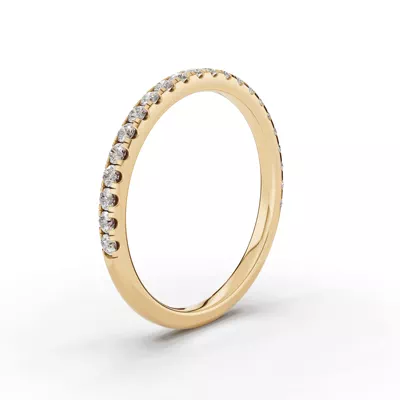 Signature Hearts & Arrows Pavé Band (.30 ct. tw.)