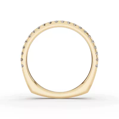 Tradition Pavé Euroshank Band (¼ ct. tw.)