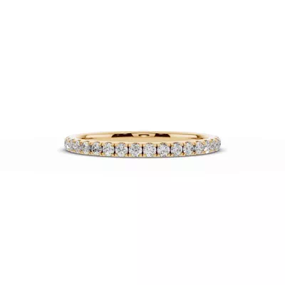Signature Pavé Euroshank Band (¼ ct. tw.)