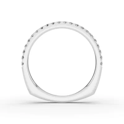 Tradition Pavé Euroshank Wedding Band (¼ ct. tw.)