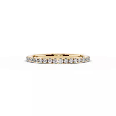 Signature Pavé Euroshank Wedding Band (¼ ct. tw.)