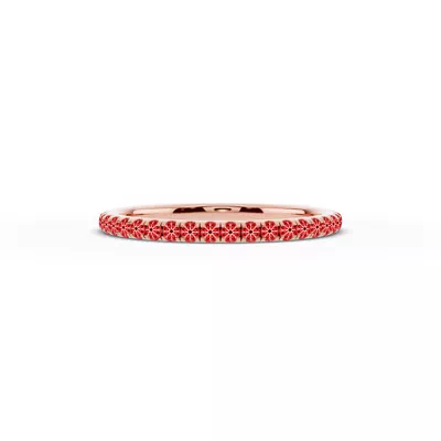 Signature Pavé Euroshank Wedding Band (¼ ct. tw.)