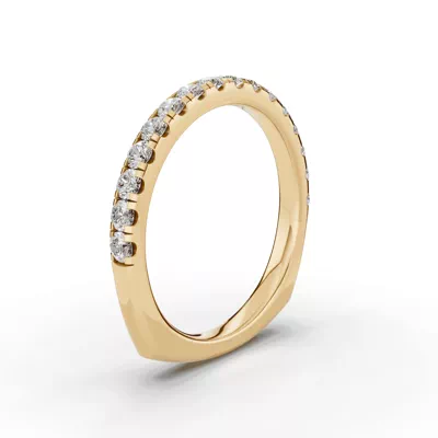 Signature Pavé Euroshank Wedding Band (½ ct. tw.)