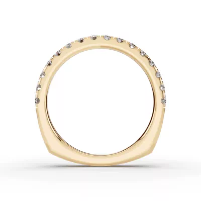 Signature Pavé Euroshank Wedding Band (½ ct. tw.)
