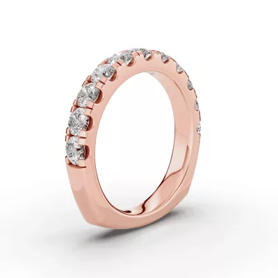 Signature Pavé Euroshank Band (1.10 ct. tw.)
