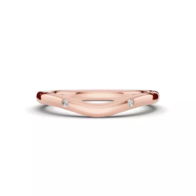 Tradition Contour Diamond Accent Band (1.8mm)
